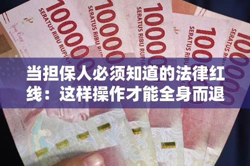 济南当担保人必须知道的法律红线：这样操作才能全身而退